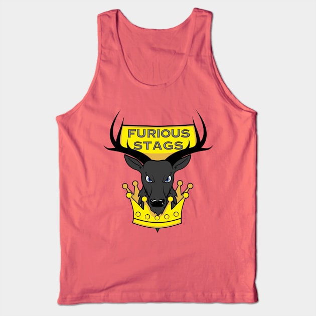 Furious Stags Tank Top by yeyitoalba